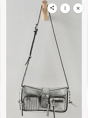 Cargo Pocket Silver Bag